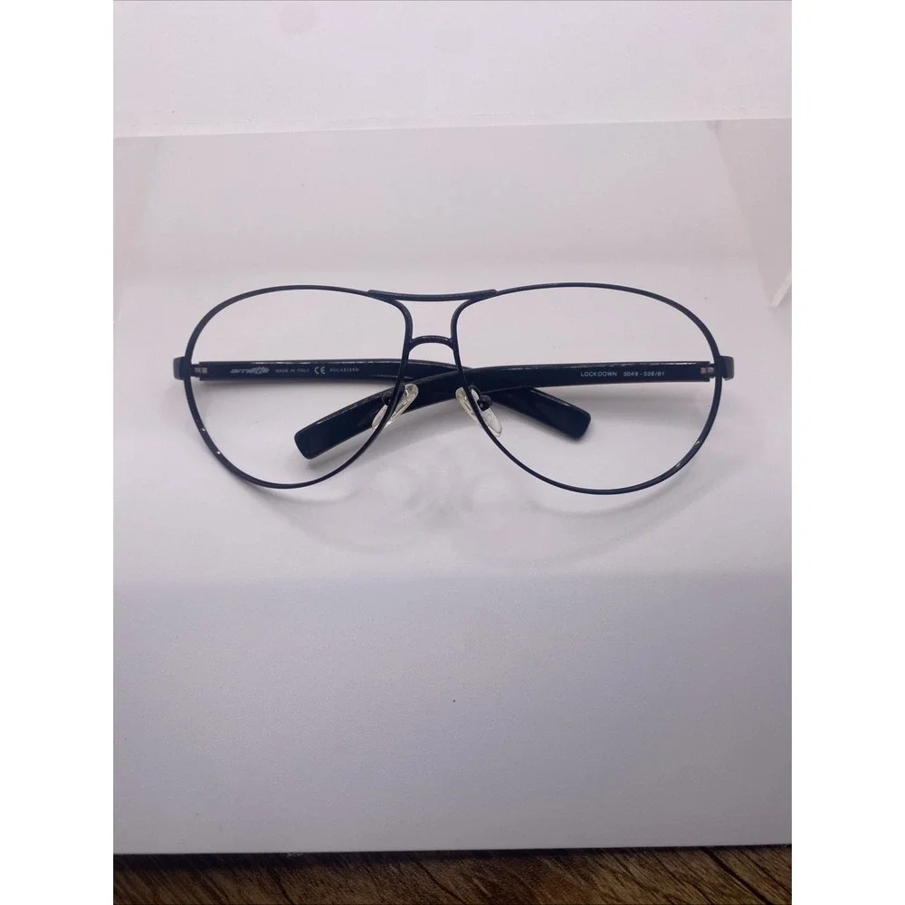 Arnette Sunglasses FRAMES ONLY Lockdown 3049 - 528/81 Aviator Black 124